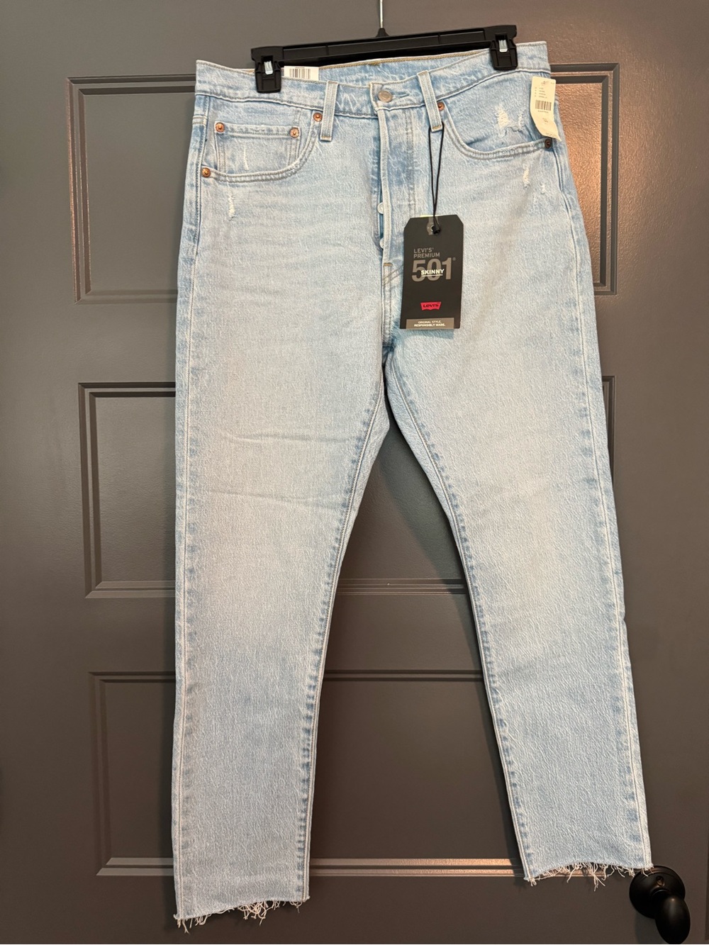 Levi's High-Rise Women's Jeans — Light Wash Blue